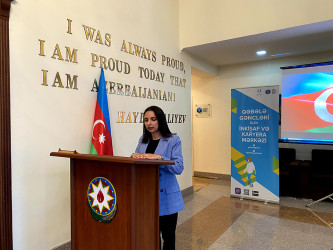 "Zəfərimə rəng qatan üçrəngli bayrağım" adlı tədbir keçirilib