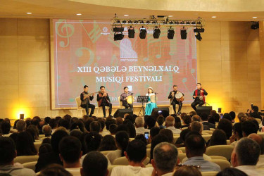 Gənc muğam ifaçılarının Qəbələ festivalında çıxışı maraqla qarşılanıb