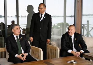 Qəbələdə TDT-nin Zirvə Görüşündə iştirak edən dövlət və hökumət başçılarının şərəfinə rəsmi nahar verilib