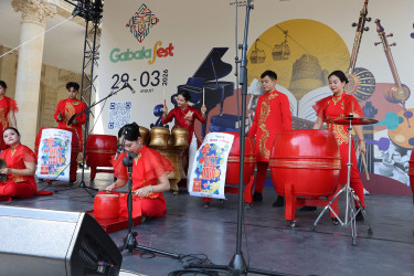 Qəbələdə "GabalaFest" çərçivəsində yarmarkanın rəsmi açılışı olub.