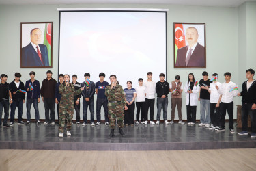 Qəbələ Dövlət Peşə Təhsil Mərkəzində 27 Sentyabr – Anım Günü ilə bağlı tədbir keçirilib