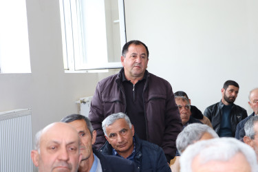 Qəbələ rayonunun Topbağ kəndində səyyar qəbul keçirilmişdir