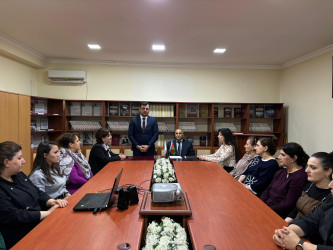 "Erkən nikahın fəsadları" mövzusunda tədbir keçirilib