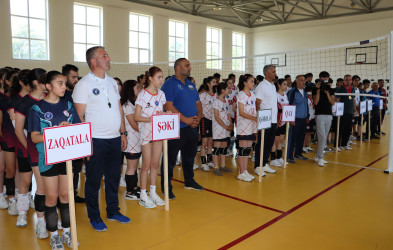 15 İyun - Milli Qurtuluş Günü münasibətilə Voleybol turniri keçirilib