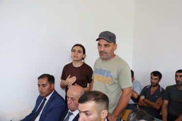 Dizaxlı kəndində RİH başçısının növbəti səyyar qəbulu keçirilmişdir
