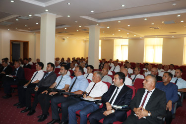 Qəbələ RİH-də növbəti şura iclası keçirmişdir