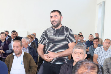 Növbəti səyyar qəbul rayonun Nic qəsəbəsində keçirilmişdir