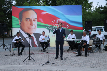 15 iyun “Milli Qurtuluş Günü”nə həsr olunmuş konsert proqramı keçirilib