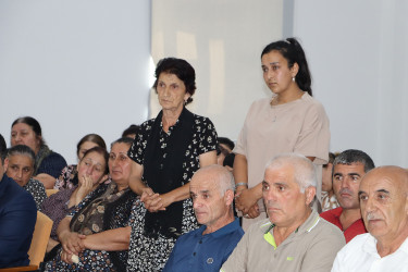 Növbəti səyyar qəbul rayonun Bum qəsəbəsində keçirilmişdir