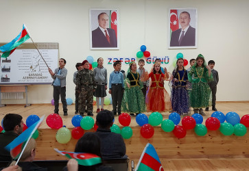Qəbələ ümumtəhsil müəssisələrində “8 Noyabr – Zəfər Günü”nə həsr olunmuş silsilə tədbirlər keçirilib