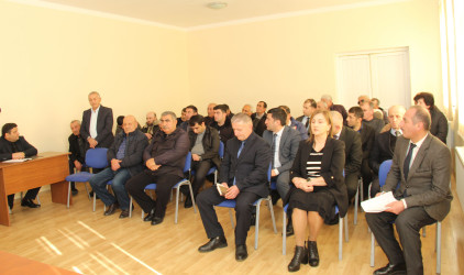 Qəbələ rayonunun Kiçik Pirəli kəndində növbəti səyyar qəbul keçirilmişdir