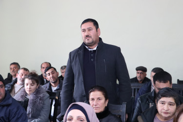 Növbəti səyyar qəbul rayonun Tüntül kəndində keçirilmişdir