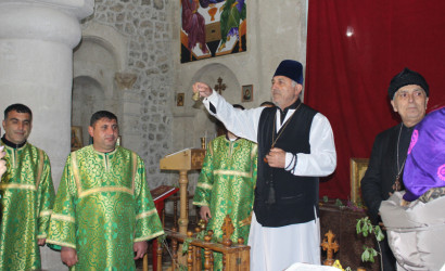 Qəbələnin Nic qəsəbəsində Pasxa bayramı qeyd edilmişdir