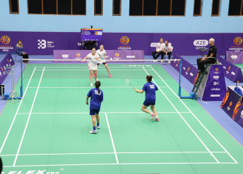 III MDB Oyunlarında badminton yarışlarına start verilib