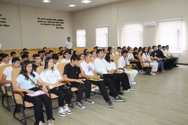 Qəbələ rayonunda "Ağ ölümlə mübarizə” layihəsi çərçivəsində tədbir keçirilib