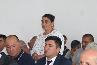 Növbəti səyyar qəbul rayonun Məlikli  kəndində keçirilmişdir