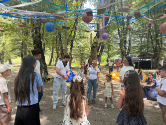 "QəbələFest" çərçivəsində balaca tamaşaçılara nağıl dolu anlar bəxş edilib
