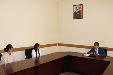 Qəbələ Rayon İcra Hakimiyyətinin inzibati binasında vətəndaşların qəbulu keçirilmişdir