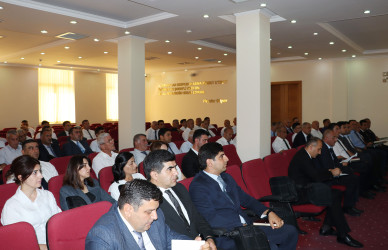 Qəbələ RİH-də növbəti şura iclası keçirmişdir