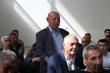 Növbəti səyyar qəbul rayonun Nic qəsəbəsində keçirilmişdir