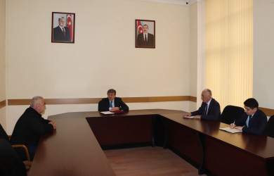 30 oktyabr 2026-cı il tarixdə Qəbələ RİH başçısı tərəfindən vətəndaşların qəbulu keçirilmişdir