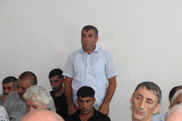 Növbəti səyyar qəbul rayonun Məlikli  kəndində keçirilmişdir