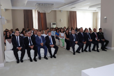 Qəbələ rayonunda “Qərbi Azərbaycan İrsi” kitabının I cildinin təqdimatı keçirilib