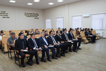 Qəbələ şəhərində Dövlət İmtahan Mərkəzi tərəfindən təlimlər keçirilir