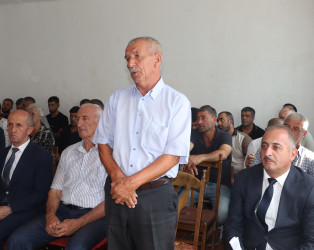 Növbəti səyyar qəbul rayonun Məlikli  kəndində keçirilmişdir