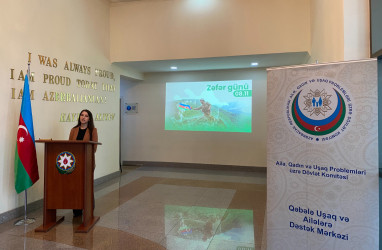 Qəbələ Uşaq və Ailələrə Dəstək Mərkəzi  vətənpərvərlik mövzusunda tədbir keçirilib