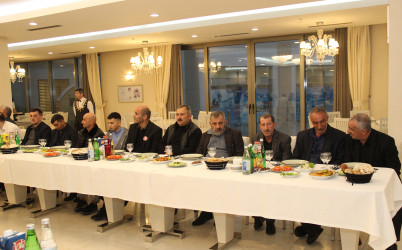 Qəbələ rayonunda iftar süfrəsi təşkil edilmişdir