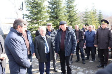 Qəbələ şəhərində Xocalı soyqırımının 34-cü ildönümünə həsr olunmuş anım tədbiri keçirilib