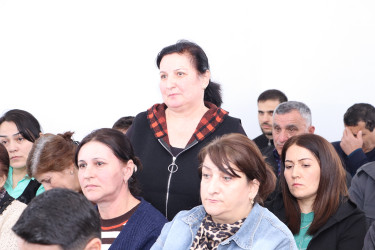 Növbəti səyyar qəbul rayonun Böyük Pirəli kəndində keçirilib.