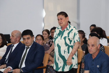 Növbəti səyyar qəbul rayonun Bum qəsəbəsində keçirilmişdir