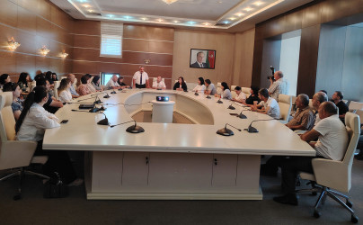 Qəbələ rayon Mədəniyyət Mərkəzində “Mətbuatımızın şərəfli yolu” adlı tədbir keçirilib